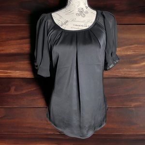 🍓 4 for$25 Express silky black blouse